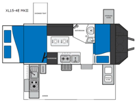 XT Expedition Series XT15-4E MKII Floorplan Image