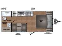 Northern Spirit Compact 180FQ Floorplan Image