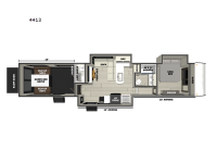 Cherokee Vengeance 4413 Floorplan Image