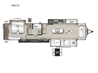 Aurora 39FLTS Floorplan Image