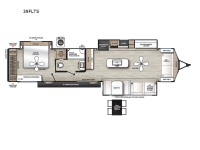 Aurora 39FLTS Floorplan Image