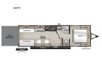 Aurora 26ATH Floorplan Image