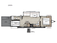 Aurora 27ATH Floorplan Image