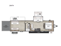 Aurora 29ATH Floorplan Image