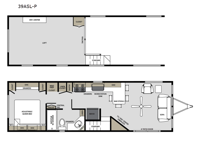 Quailridge Premier 39ASL-P Floorplan Image