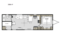 Quailridge Premier 39BH-P Floorplan Image