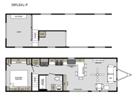 Quailridge Premier 39FLSKL-P Floorplan Image