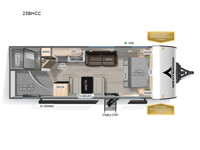 Westbrook 25BHCC Floorplan Image