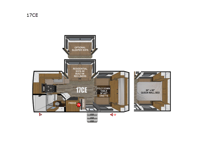 Creek Side Mountain Series 17CE Floorplan Image