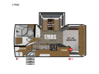 Creek Side Titanium Series 17RBS Floorplan Image