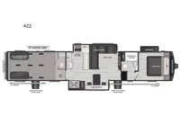 Fuzion Impact Edition 422 Floorplan Image