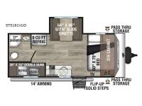 SportTrek Stinger Lite STS161VUD Floorplan Image