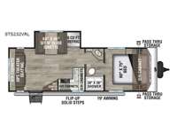 SportTrek Stinger STS232VRL Floorplan Image