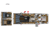 Trail Series MTN TRX Titanium Series 27TRX Floorplan Image