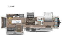 North Point 377RLBH Floorplan Image