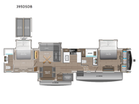 North Point 395DSDB Floorplan Image
