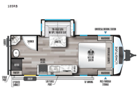 Longitude 185RB Floorplan Image