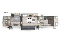 Wildcat 36FUN Floorplan Image