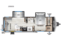 Acclaim 2550DS Floorplan Image