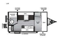 Remote 14R Floorplan Image