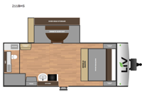 Liv 211BHS Floorplan Image