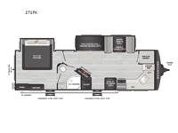 Outback 271FK Floorplan Image