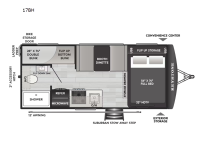 Outback OBX 17BH Floorplan Image
