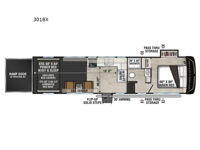 Sportster X 3018X Floorplan Image