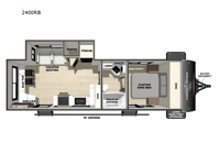 Vibe 2400RB Floorplan Image