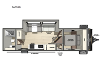 Vibe 2600RB Floorplan