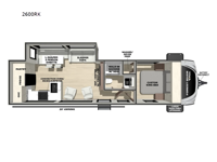 Vibe 2600RK Floorplan Image