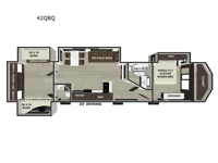 Wildwood Lodge 42QBQ Floorplan Image