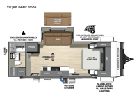 IBEX 19QRB Beast Mode Floorplan Image