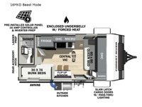 IBEX 16MKD Beast Mode Floorplan Image