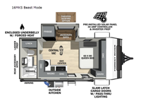 IBEX 16MKS Beast Mode Floorplan Image