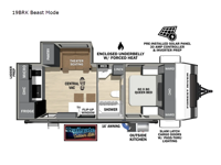 IBEX 19BRK Beast Mode Floorplan