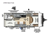IBEX 19MBH Beast Mode Floorplan Image