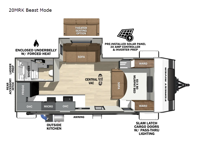IBEX 20MRK Beast Mode Floorplan Image