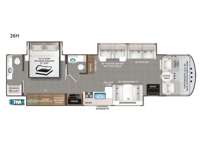 Windsport 36H Floorplan Image