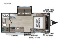 Connect Mini CM191BHK Floorplan Image