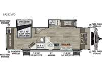 Stratus SR282VFD Floorplan Image