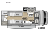 Sunseeker TS TS2370 Floorplan Image
