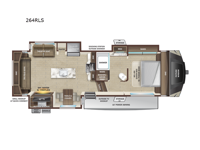 GSL 264RLS Floorplan Image