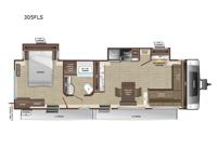 GSL 305FLS Floorplan Image