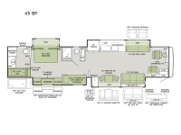 Allegro Bus 45 BP Floorplan Image
