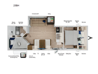 Access 25BH Floorplan Image