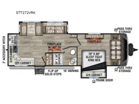 SportTrek Touring Edition STT272VRK Floorplan Image