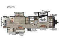 SportTrek Touring Edition STT336VRK Floorplan Image