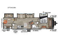 SportTrek Touring Edition STT343VBH Floorplan Image