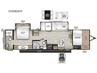 Catalina Legacy Edition 333DBDSCK Floorplan Image